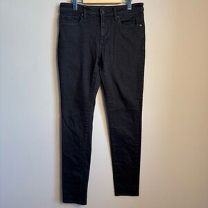 Uniqlo‎ Mens Black Stretchy Jeans Tag: 32 Denim Casual Workwear Preppy Campus